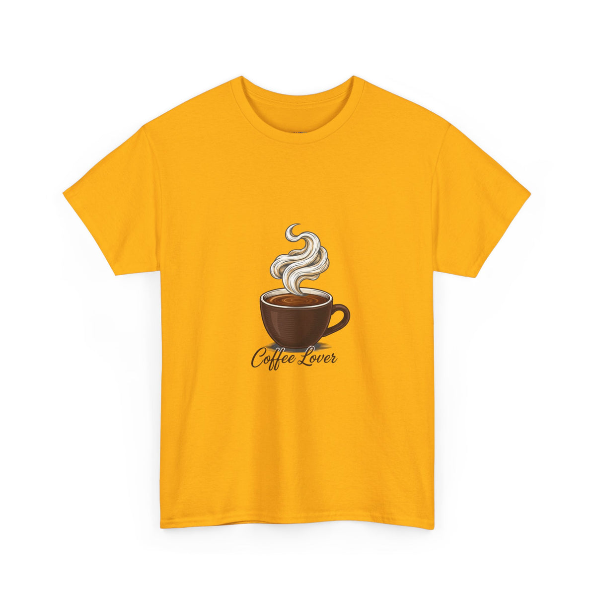 Coffee Lover Unisex Graphic T-Shirt — Steam Cup DTG Print