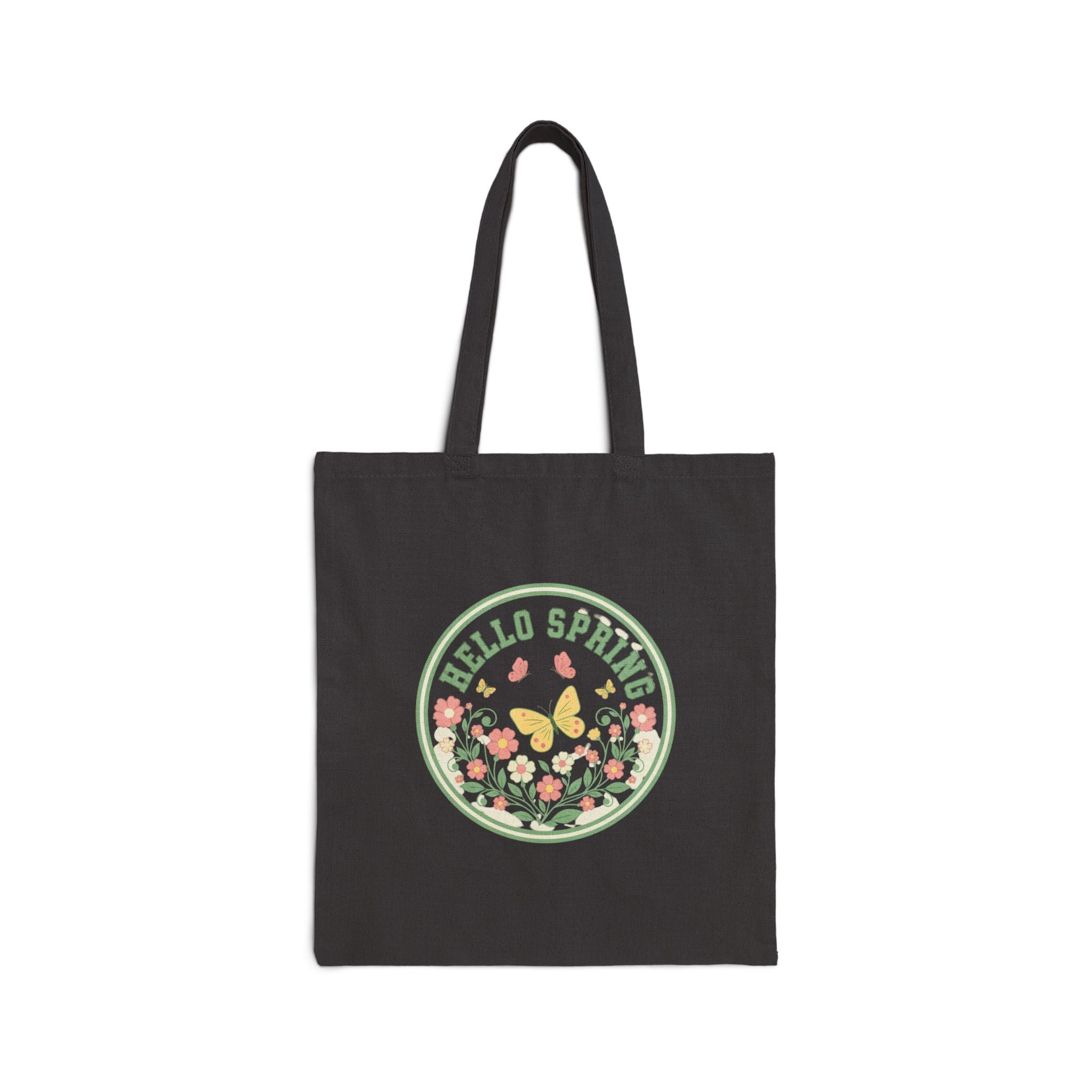 Hello Spring Canvas Tote Bag