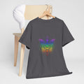 Chakra Butterfly T-Shirt — Women's Rainbow Spiritual Graphic Tee