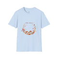 'Hello Autumn' Mushroom & Leaf Wreath T-Shirt — Cozy Fall Graphic Tee
