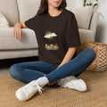 T-Shirt — "When You Can’t Find the Sunshine Be the Sunshine" Floral Graphic Tee