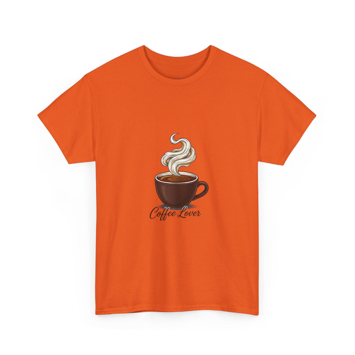 Coffee Lover Unisex Graphic T-Shirt — Steam Cup DTG Print