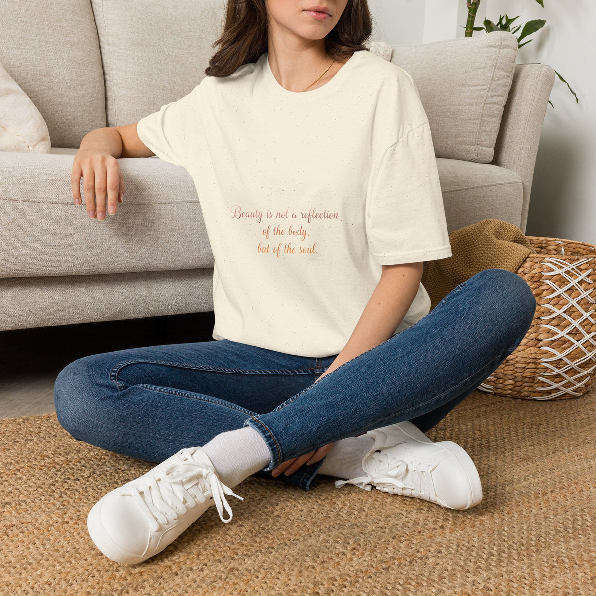 "Beauty is Not a Reflection of the Body, But of the Soul" | Women's Inspirational Graphic Tee