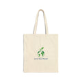 Love Your Planet Cotton Tote Bag — Printed Canvas Everyday Bag