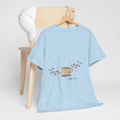 Coffee Time Women's Graphic T-Shirt — Floral Cup DTG Print