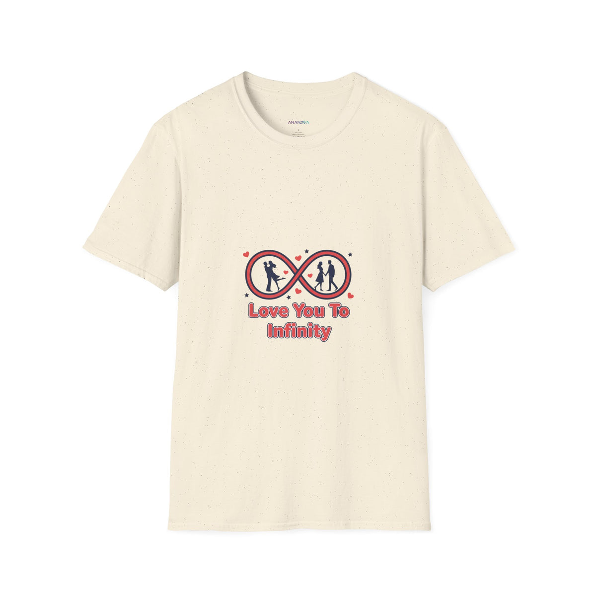 Infinity Love T-Shirt — "Love You To Infinity" Romantic Couple Graphic Tee