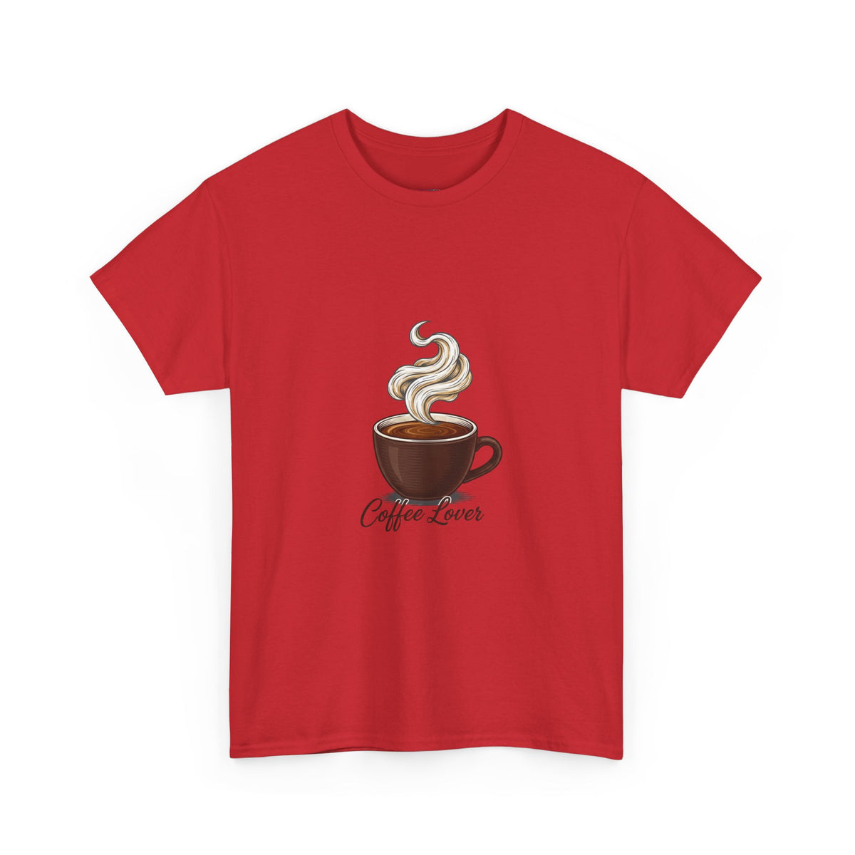 Coffee Lover Unisex Graphic T-Shirt — Steam Cup DTG Print