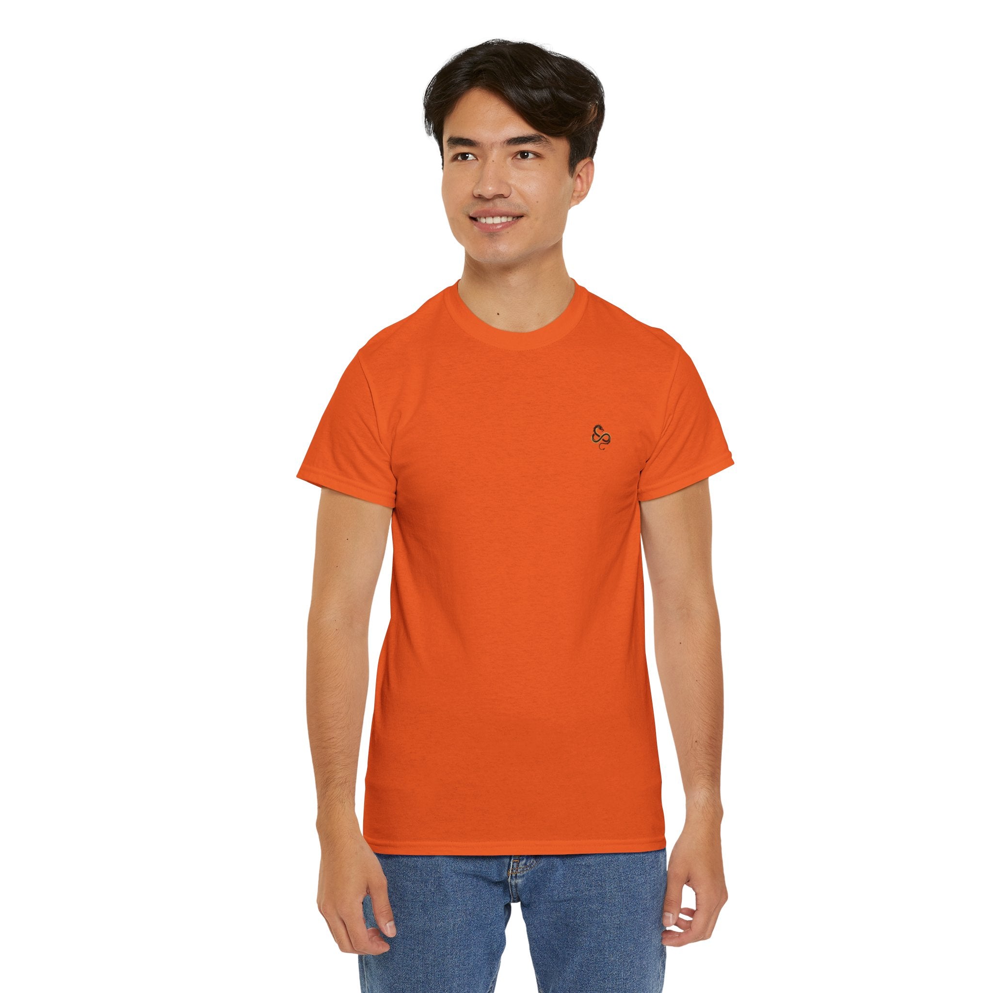 Minimalist Infinity Logo Men's T-Shirt — DTG Printed Cotton Tee