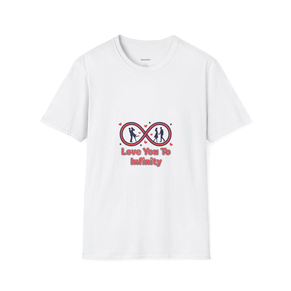 Infinity Love T-Shirt — "Love You To Infinity" Romantic Couple Graphic Tee