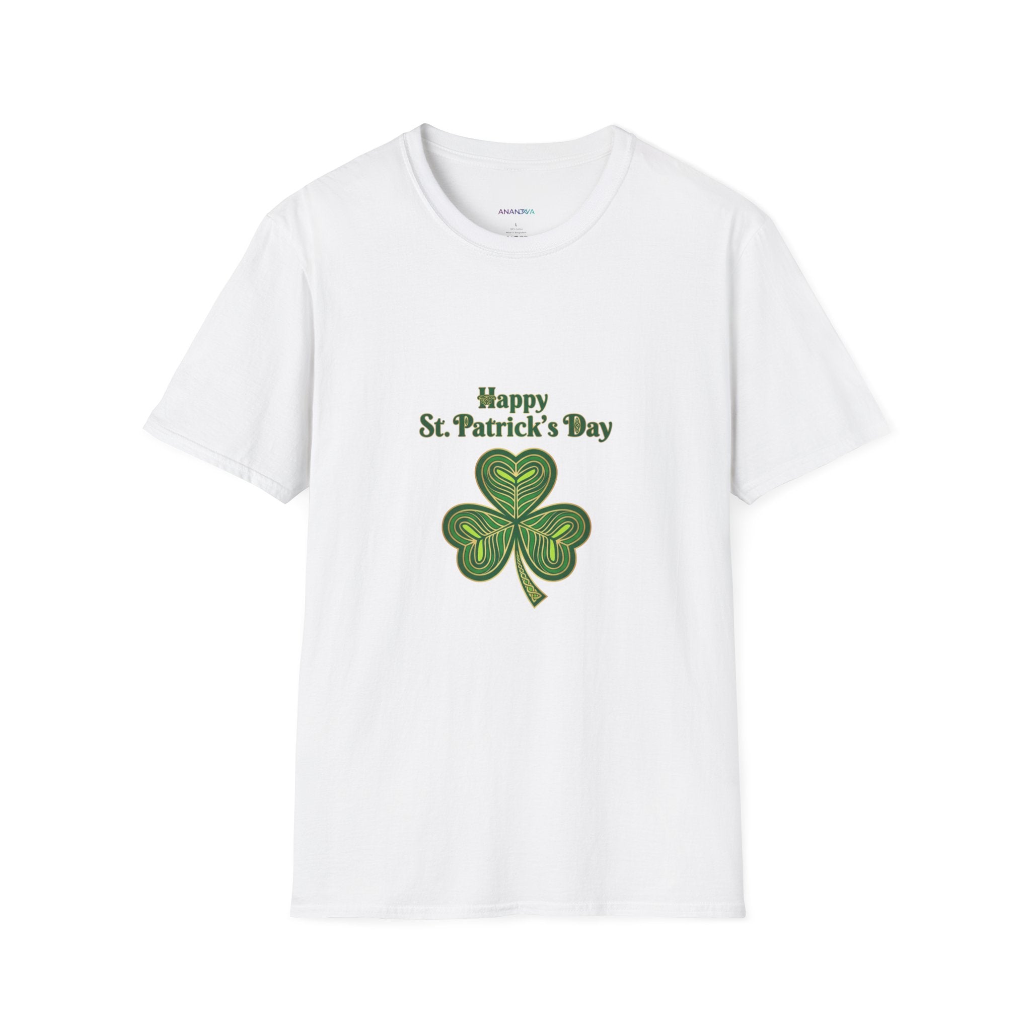 St. Patrick's Day T-Shirt | Happy St. Patrick's Day Green Shamrock Tee | Unisex DTG
