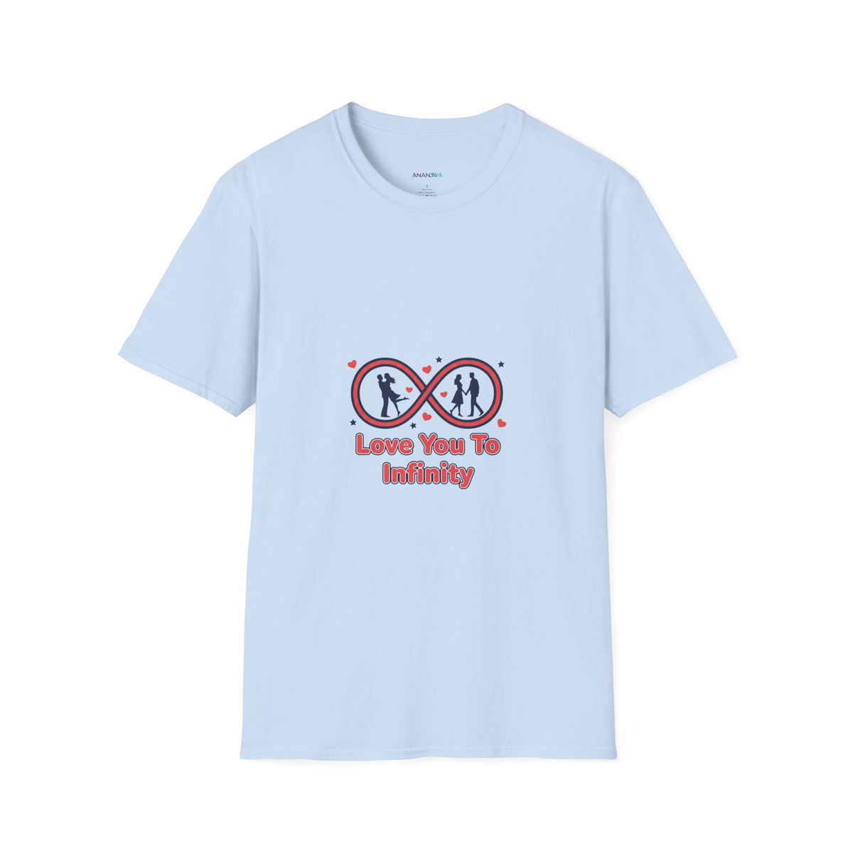 Infinity Love T-Shirt — "Love You To Infinity" Romantic Couple Graphic Tee